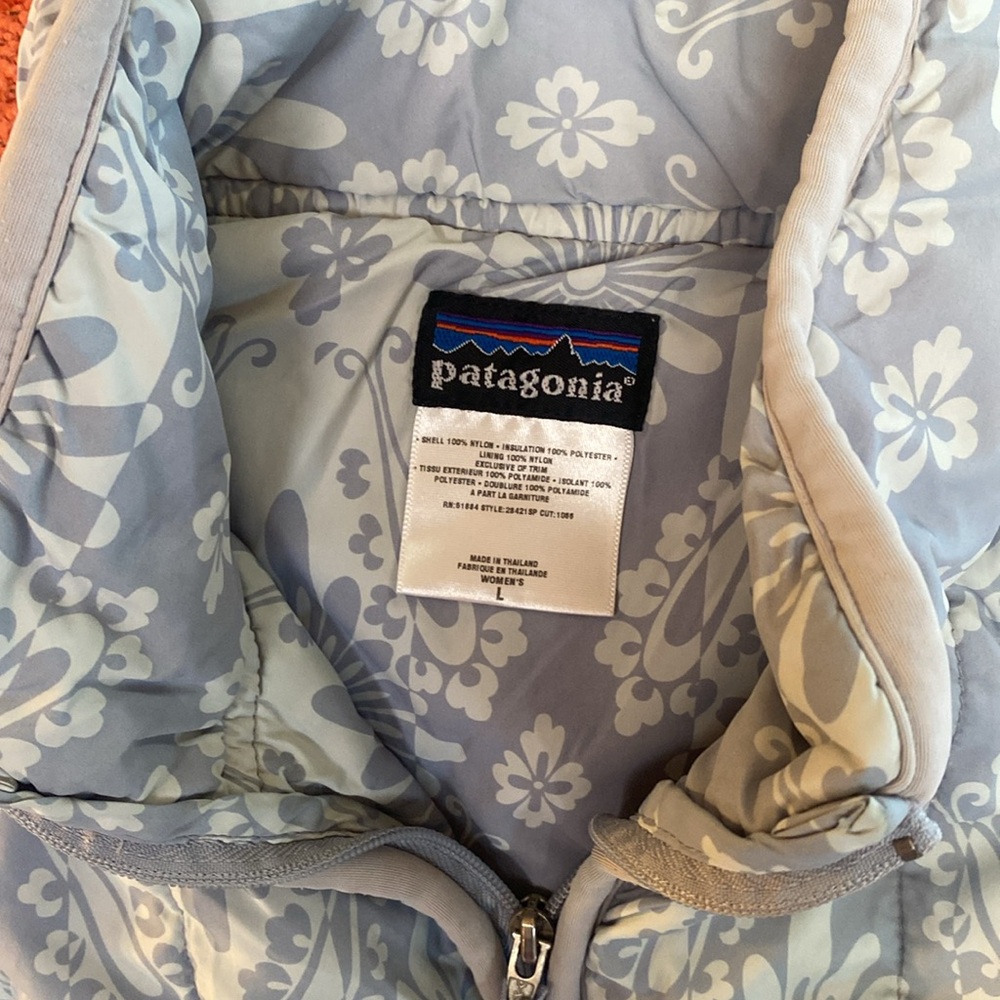 VINTAGE PATAGONIA POLYFILL VEST SZ LARGE